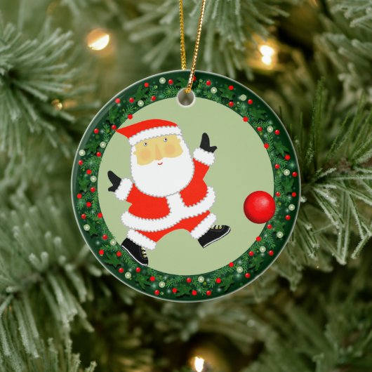 キックボールクリスマスコレクション セラミックオーナメント (ツリー)