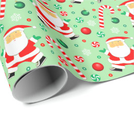 キックボールスポーツホリデーギフト ラッピングペーパー