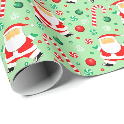 キックボールスポーツホリデーギフト ラッピングペーパー (ロールコーナー)