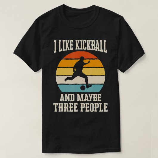キックボールスポーツ Tシャツ (デザイン正面)