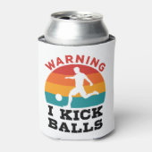 キックボー警告ルのIキックボール 缶クーラー (缶正面)