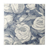 キックラシックチン用バラセラミック素朴タイル タイル (正面)