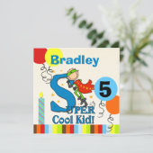 キックールすごいドカスタマイズ誕生日招待状 招待状 (スタンド正面)