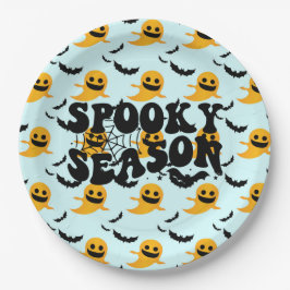 キックールド幽霊のよく出る幽霊パーティー紙プレート ペーパープレート