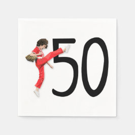 キック50 スタンダードカクテルナプキン