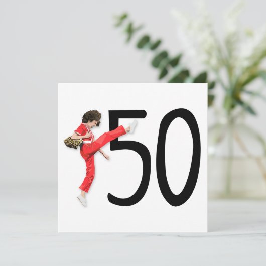 キック50 招待状 (スタンド正面)