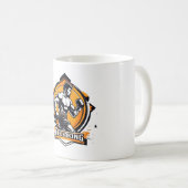キック・ボキングのマグカップ コーヒーマグカップ (正面右)