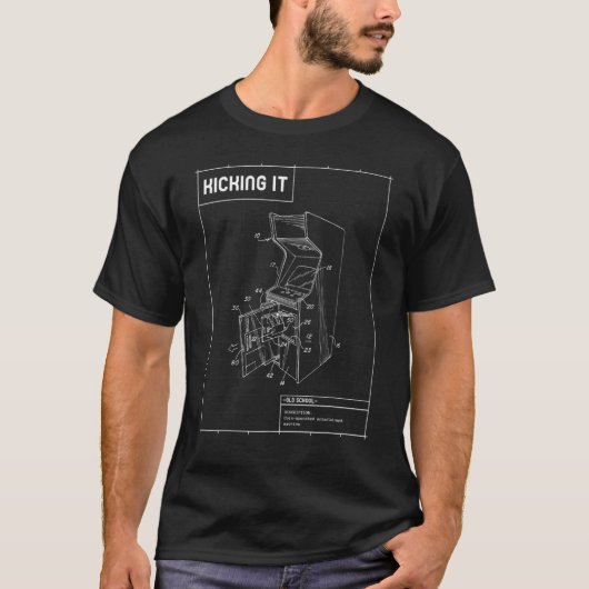 キックIt古い学校のレトロゲーム Tシャツ (正面)