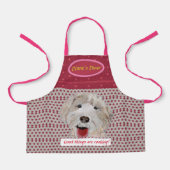 キッシェフのエプロンのおいしい来もの エプロン (正面)