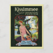 キッシミーフロリダヴィンテージ観光客プロモーション ポストカード (正面)