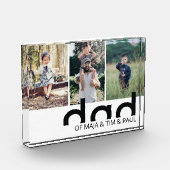 キッシモダンュの父親とシンプルパパコラージュ フォトブロック (左)