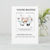 キッシュ私! 4月McCallum著招待状 招待状 (スタンド正面)