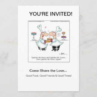 キッシュ私! 4月McCallum著招待状 招待状