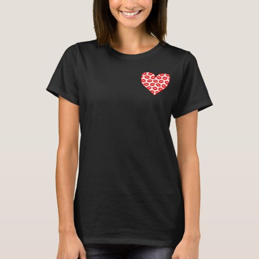 キッシリップハート Tシャツ (正面)