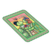 キッシング・タートル・スイートハーツ、かわいいタープン・バレンタイン マグネット (右側)