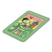 キッシング・タートル・スイートハーツ、かわいいタープン・バレンタイン マグネット (左側)