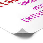 キッシング・ナチョ・バレンタインイベント広告 ポスター (角)