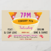 キッシング・ナチョ・バレンタイン・イベント チラシ (裏面)