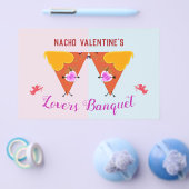 キッシング・ナチョ・バレンタイン・イベント チラシ (シングル)
