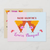 キッシング・ナチョ・バレンタイン・イベント ポストカード (正面/裏面)