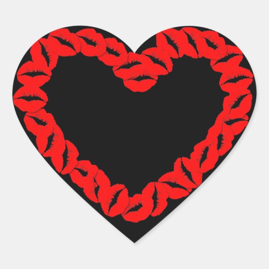 キッシーハート ハートシール (正面)