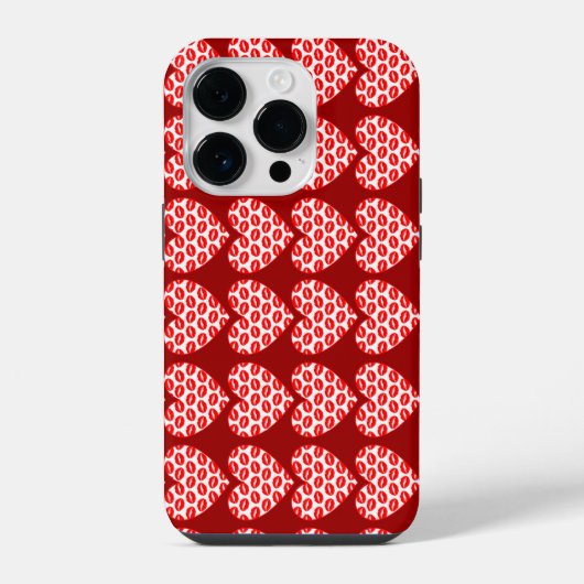 キッシーリップスハーツ iPhoneケース (裏面)