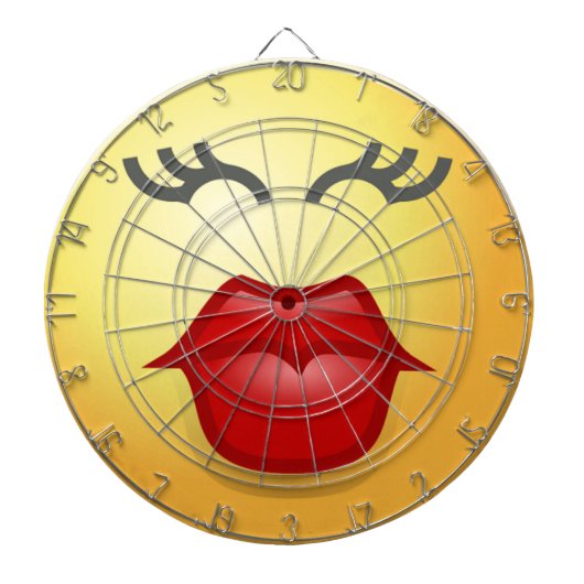 キッシー顔 ダーツボード (正面)