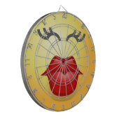 キッシー顔 ダーツボード (正面左)