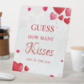 キッスの数当て バレンタイン ブライダル シャワー サイン (インサイチュ)