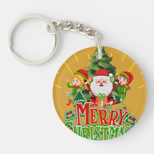 「キッスタイリッシュチンの必需品と装飾 | ディールダイブ キーホルダー (正面)