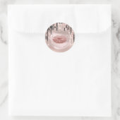 キッス リップ メイクアップ アーティスト ドリップス ローズ グラム ワウ ラウンドシール (バッグ)