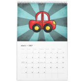 キッズおもしろいカレンダー カレンダー (3月 2027)