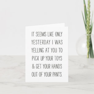 キッズおもしろいハッピーバースデーユーモア カード