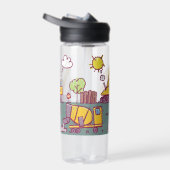 キッズおもしろい建築サイトと車両 ウォーターボトル (右面)