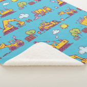 キッズおもしろい建築サイト&ビークル シェルパブランケット (3/4)