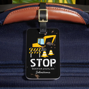 キッズおもしろい建築旅行バッグ ラゲッジタグ