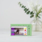 キッズおもしろい犬教育用ゲーム 名刺 (スタンド正面)