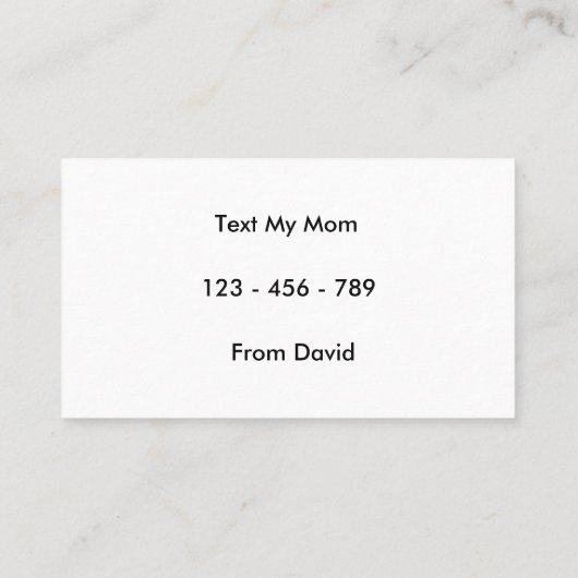 キッズおもしろい犬教育用ゲーム 名刺 (裏面)