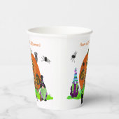 キッズお洒落格言ハロウィーン 紙コップ (右)