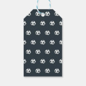 キッズかわいいサッカースポーツ少年たち誕生日のお願い ギフトタグ (裏面)