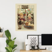 キッズことわざ猶予ポスター ポスター (ホームオフィス)