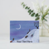 キッズそり ポストカード (スタンド正面)