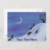 キッズそり ポストカード (正面/裏面)