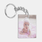 キッズとファミリーフォトキーチェーン キーホルダー (正面左)