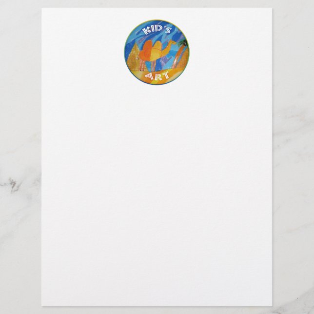 キッズによるラクダ・アート (正面)