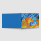 キッズによるラクダ・アート ゲストブック (全面)