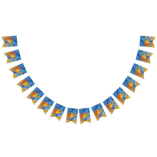 キッズによるラクダ・アート バンティングフラッグ (全)