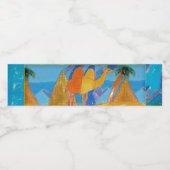 キッズによるラクダ・アート ペットボトルラベル (シングルラベル)