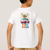 🚘 キッズにハッピードライビングの楽しさを 🌟 Tシャツ (裏面)