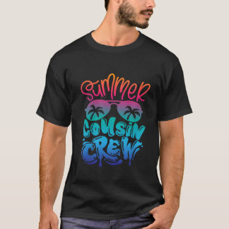 キッズのいとこのクルーズファミリーサマーバケーションビーチクルーイ Tシャツ